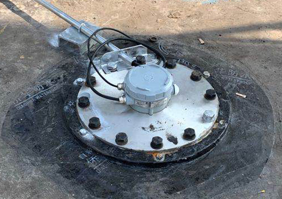 利馬克雷達(dá)物位計(jì)在礦渣倉(cāng)應(yīng)用案例(圖1) 利馬克雷達(dá)物位計(jì)