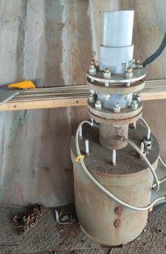 高溫雷達物位計應用現場圖片(圖1)