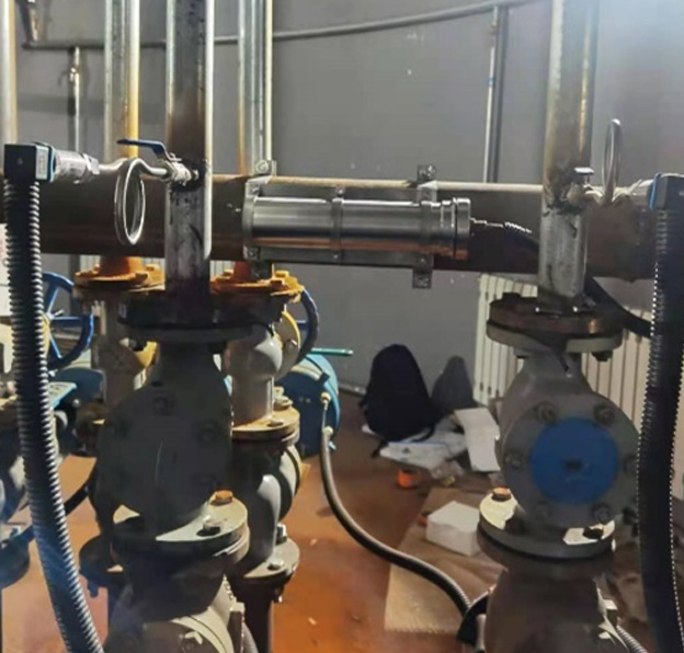 Na-22放射性儀表充填尾砂管道砂漿濃度測量案例(圖2) Na-22放射性儀表充填尾砂管道砂漿濃度測量案例(圖2)