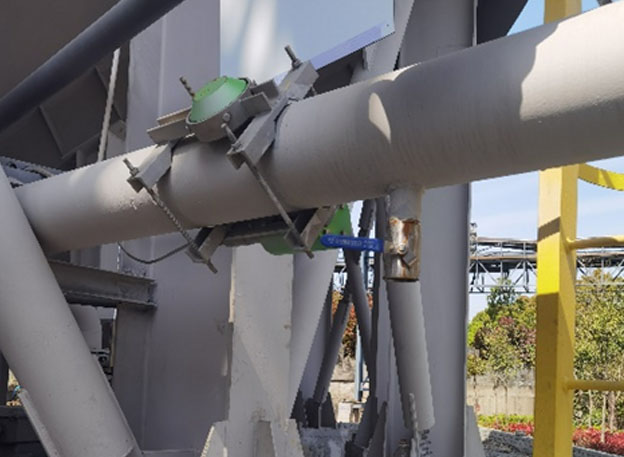 Na-22放射性儀表礦業公司濃密機下口礦漿濃度測量工況(圖1) Na-22放射性儀表礦業公司濃密機下口礦漿濃度測量工況(圖1)