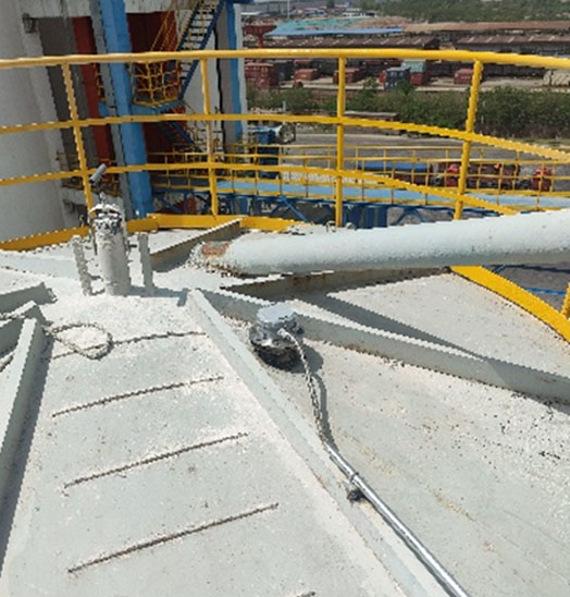 利馬克ULM-31A1 水泥公司灰倉測控工況案例(圖3) 利馬克ULM-31A1 水泥公司灰倉測控工況案例(圖3)