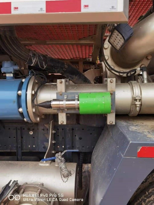 某設備公司使用Na22放射性密度計的案例(圖1) 某設備公司使用Na22放射性密度計的案例(圖1)